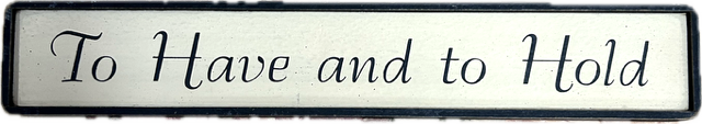 Signage Wedding