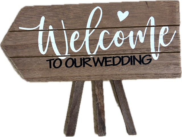 Signage Wedding