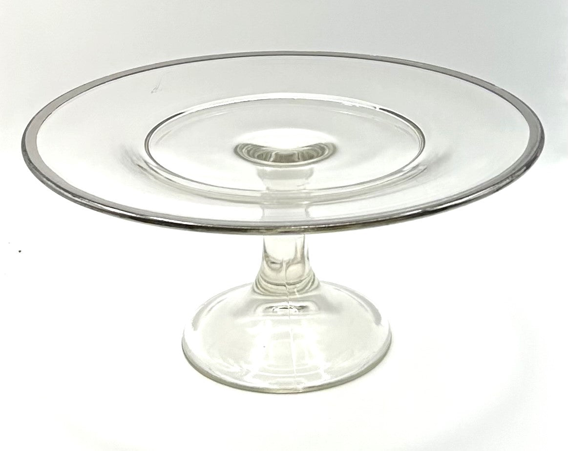 Dessert Cake Stand Glass Footed