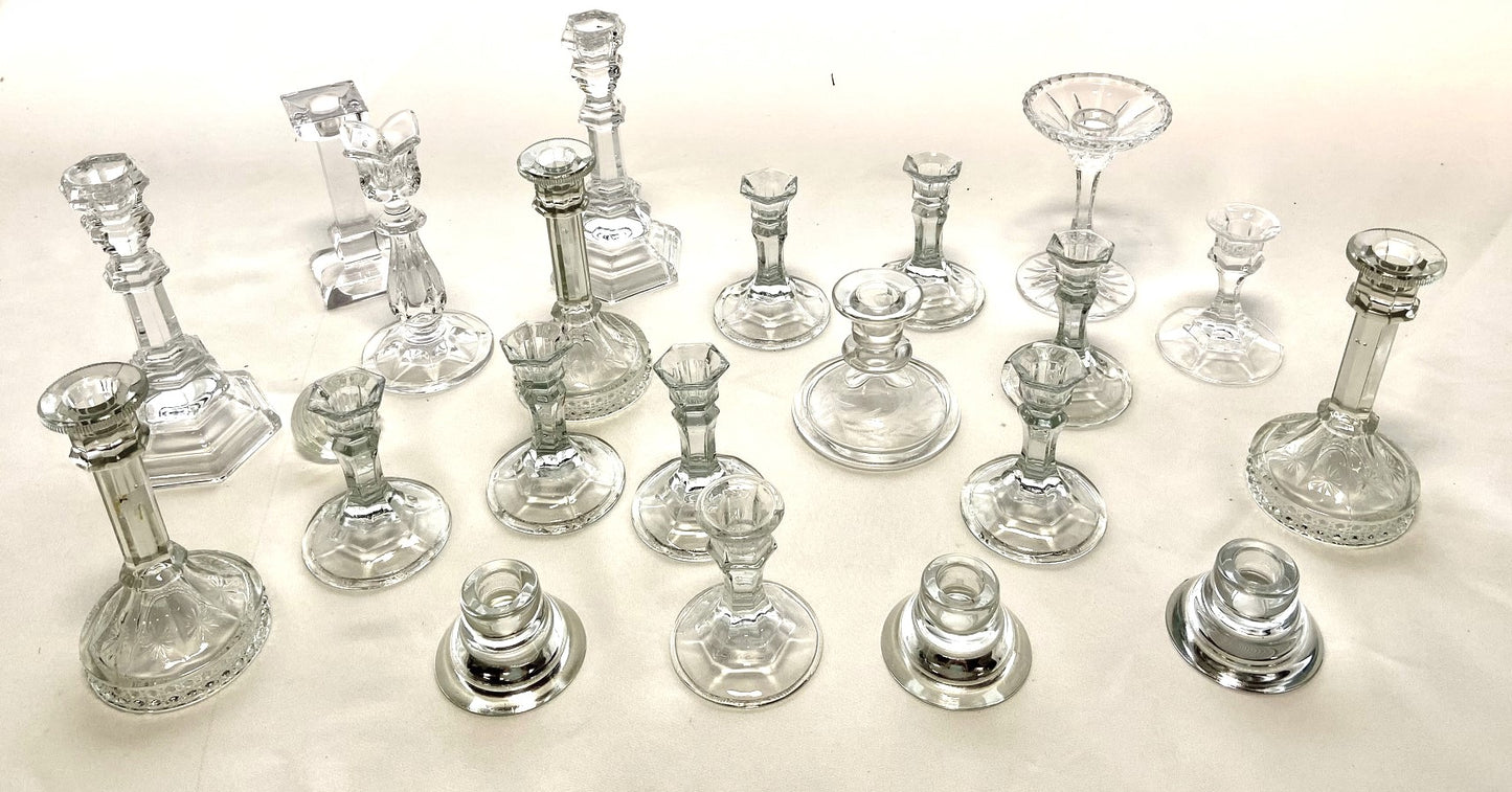Candlestick Clear Crystal