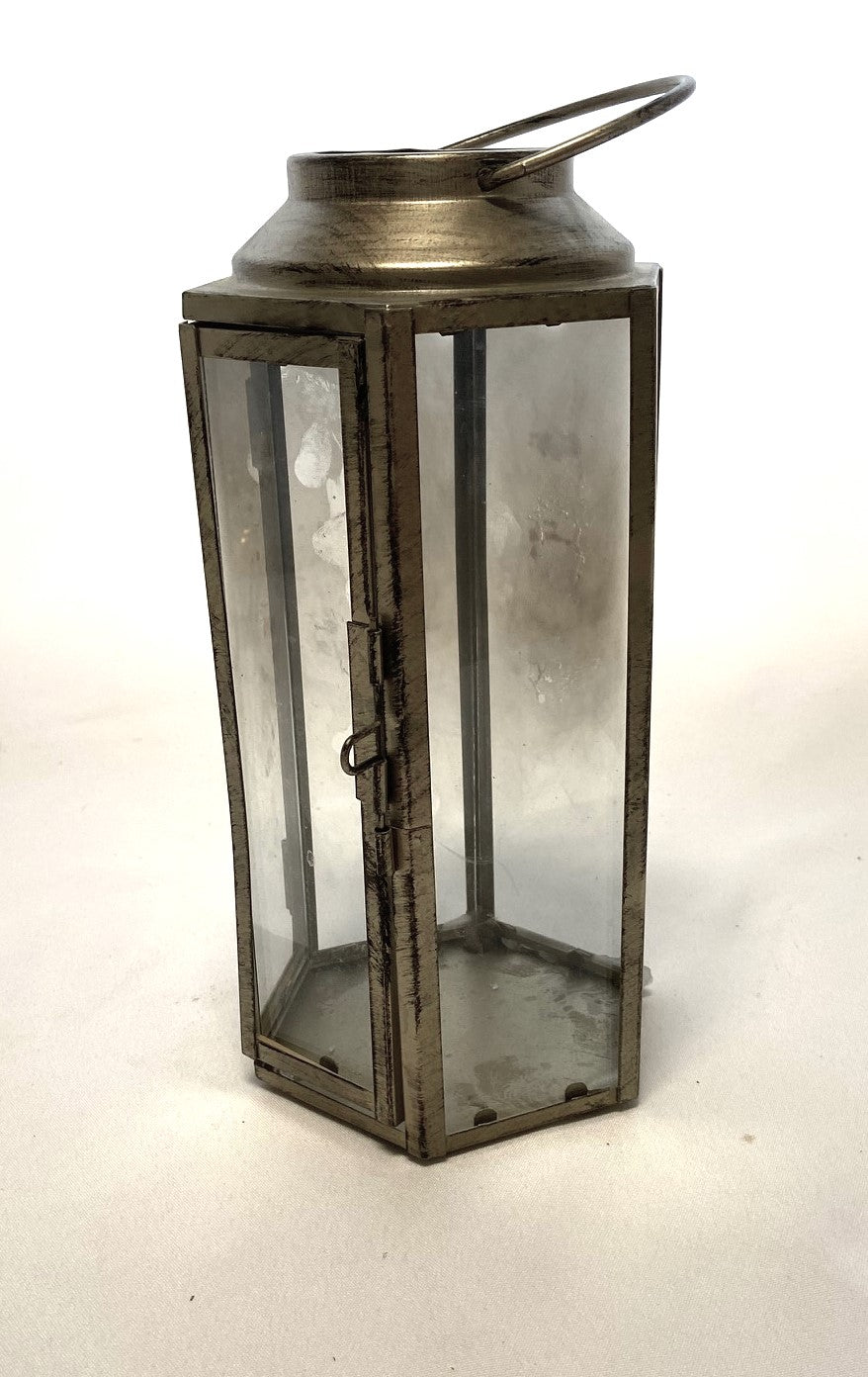 Candle Holder Brushed Silver