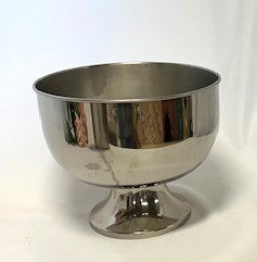 Wine Bucket Silver Pedestal