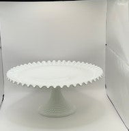 Dessert Cake Stand Glass Footed