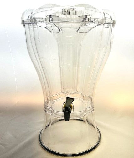 Beverage Dispenser Clear Acrylic