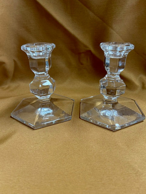 Candlestick Clear Crystal