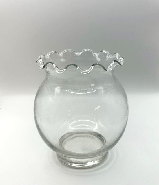 Vase Fishbowl Clear Glass