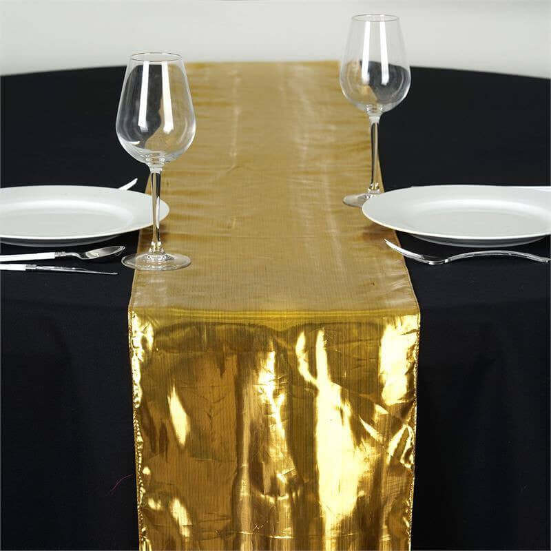 Tablecloths - Gold Lame