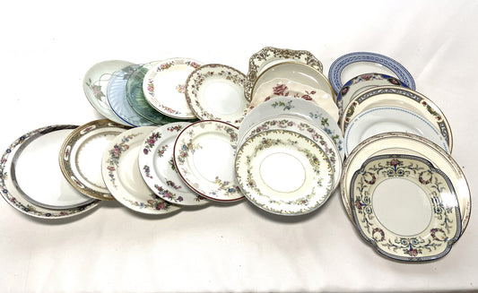 Dinnerware Dessert/Lunch/Salad Mixed Patterns and Colors Porcelain