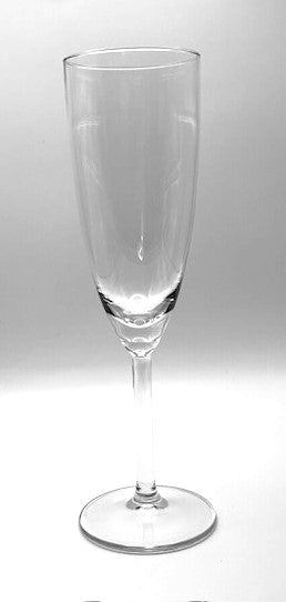 Drinkware Champagne Clear Glass Flutes Stemmed