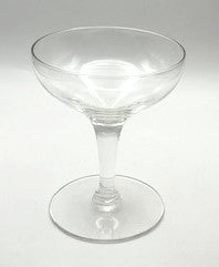 Drinkware Champagne Clear Glass Coupe  4.5 oz