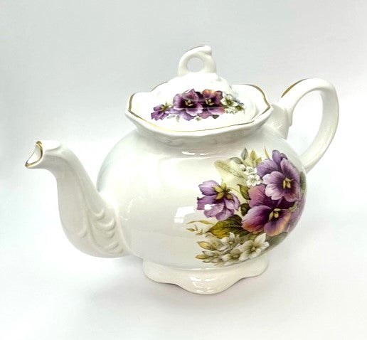 Teapots Porcelain Floral Motif