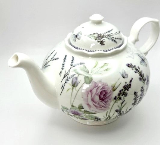 Teapots Porcelain Floral Motif